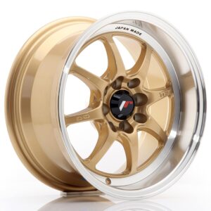 Колесный диск JR Wheels TF2 15x7,5 ET30 4x100/114 Gold TFII157543073GD