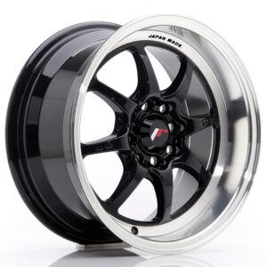 Колесный диск JR Wheels TF2 15x7,5 ET10 4x100/114 Gloss Black TFII157541073GB