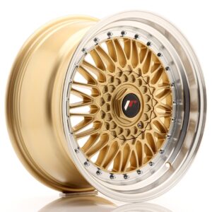 Колесный диск JR Wheels JR9 17x8,5 ET20 5x112/120 Gold w/ Machined Lip JR9178592074GD