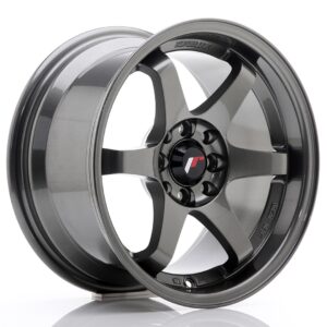 Колесный диск JR Wheels JR3 15x8 ET25 4x100/108 Gun Metal JR3158142573GM