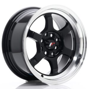 Колесный диск JR Wheels JR12 15x7,5 ET26 4x100/114 Gloss Black JR12157542673GB