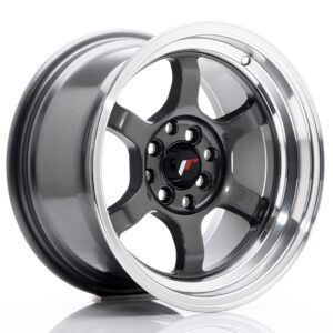Колесный диск JR Wheels JR12 15x8,5 ET13 4x100/114 Gun Metal JR12158541373GM