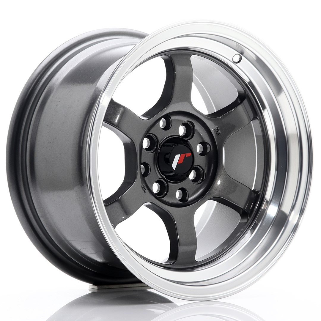 Колесный диск JR Wheels JR12 15x8,5 ET13 4x100/114 Gun Metal JR12158541373GM
