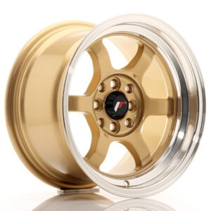 Колесный диск JR Wheels JR12 15x8,5 ET13 4x100/114 Gold JR12158541373GD