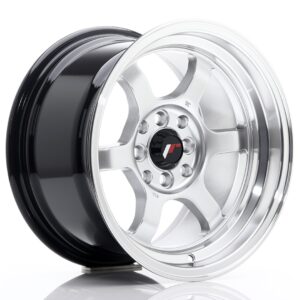 Колесный диск JR Wheels JR12 15x8,5 ET13 4x100/114 Hyper Silver JR12158541373HS
