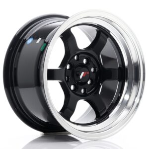 Колесный диск JR Wheels JR12 15x8,5 ET13 4x100/114 Gloss Black JR12158541373GB