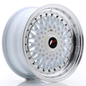 Колесный диск JR Wheels JR9 15x7 ET20 4x100/108 White w/ Machined Lip JR9157142074W
