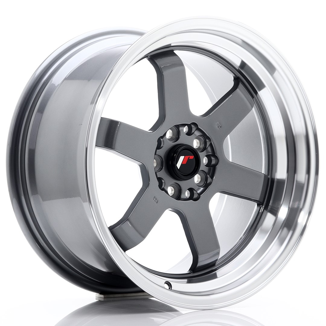 Колесный диск JR Wheels JR12 17x9 ET25 5x100/114 Gun Metal JR12179052573GM