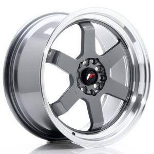 Колесный диск JR Wheels JR12 17x8 ET33 5x100/114 Gun Metal JR12178053373GM