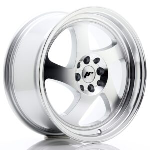 Колесный диск JR Wheels JR15 17x8 ET35 5x100/114 Silver Machined Face JR15178053574S