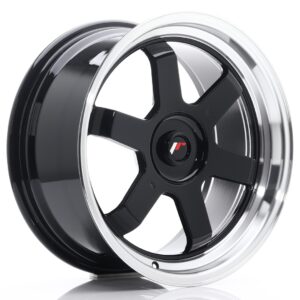 Колесный диск JR Wheels JR12 17x8 ET35 BLANK Gloss Black JR12178XX3574GB