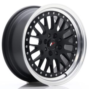 Колесный диск JR Wheels JR10 16x7 ET30 4x100/108 Matt Black w/ Machined Lip JR10167143067BFL