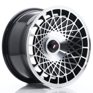 Колесный диск JR Wheels JR14 15x8 ET20-25 BLANK Gloss Black Machined Face JR141580XX2067BM