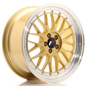 Колесный диск JR Wheels JR23 18x8,5 ET45 5x112 Gold w/ Machined Lip JR2318855L4574GD