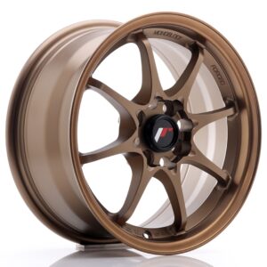 Колесный диск JR Wheels JR5 15x7 ET35 4x100 Dark Anodized Bronze JR515704H3573DABZ