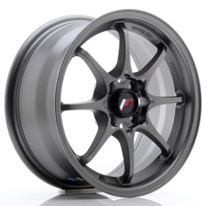 Колесный диск JR Wheels JR5 15x7 ET35 4x100 Matt Gun Metal JR515704H3573GMM