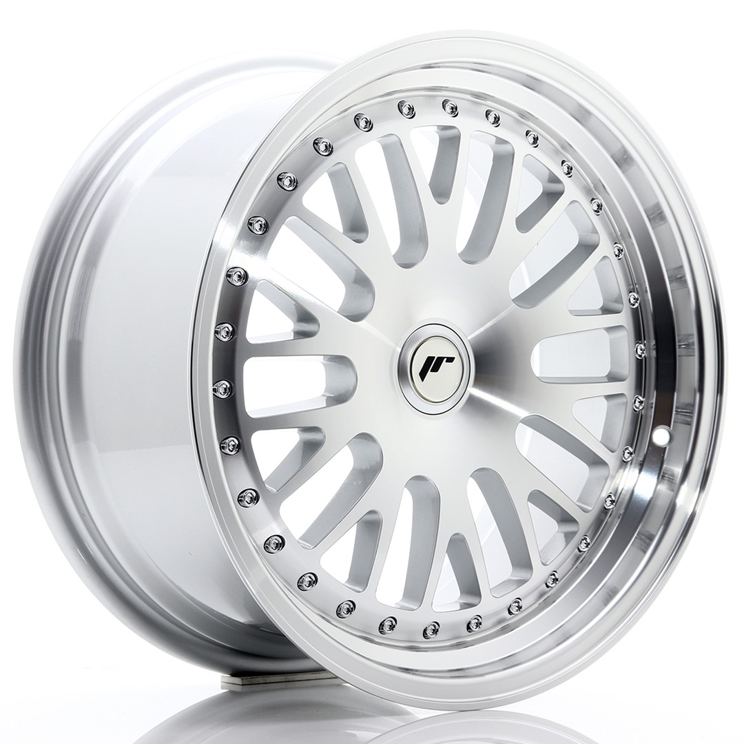 Колесный диск JR Wheels JR10 17x8 ET35 BLANK Silver Machined Face JR101780XX3574S