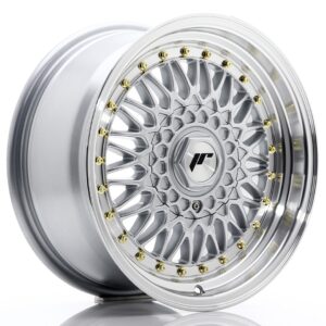 Колесный диск JR Wheels JR9 16x7,5 ET25 BLANK Silver w/ Machined Lip JR91675XX2574S