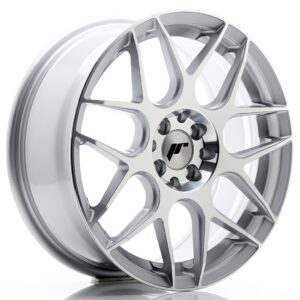 Колесный диск JR Wheels JR18 17x7 ET40 5x100/114 Silver Machined Face JR18177054073SM
