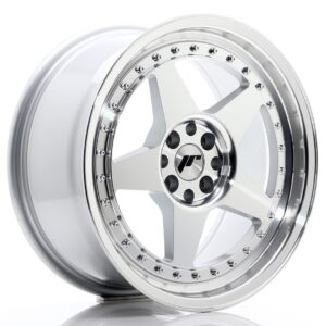 Колесный диск JR Wheels JR6 17x8 ET35 4x100/114 Silver Machined Face JR6178043574SM