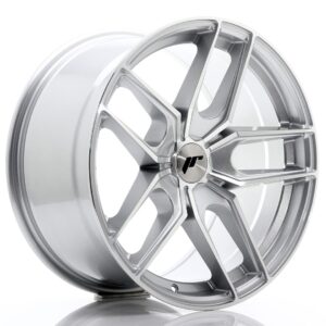 Колесный диск JR Wheels JR25 18x9,5 ET20-40 5H BLANK Silver Machined Face JR2518955X2074SM