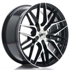 Колесный диск JR Wheels JR28 18x8,5 ET20-40 5H BLANK Gloss Black Machined Face JR2818855X2074GBM