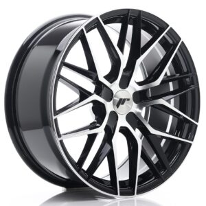 Колесный диск JR Wheels JR28 19x8,5 ET20-40 5H BLANK Gloss Black Machined Face JR2819855X2074GBM
