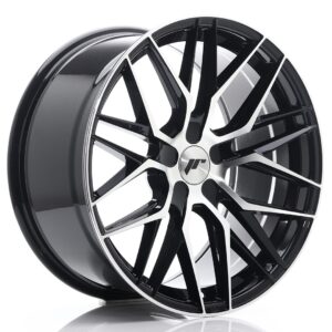 Колесный диск JR Wheels JR28 19x9,5 ET20-40 5H BLANK Gloss Black Machined Face JR2819955X2074GBM