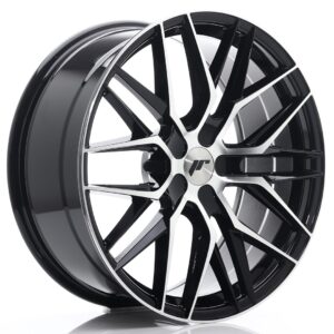 Колесный диск JR Wheels JR28 20x8,5 ET20-40 5H BLANK Gloss Black Machined Face JR2820855X2074GBM