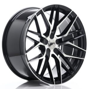 Колесный диск JR Wheels JR28 20x10 ET20-40 5H BLANK Gloss Black Machined Face JR2820105X2074GBM