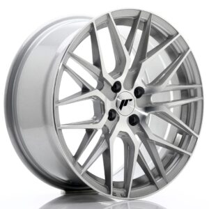 Колесный диск JR Wheels JR28 17x8 ET40 4x100 Silver Machined Face JR2817804H4067SM
