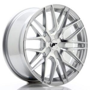 Колесный диск JR Wheels JR28 17x8 ET25-40 BLANK Silver Machined Face JR281780XX2574SM