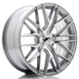 Колесный диск JR Wheels JR28 18x7,5 ET20-40 BLANK Silver Machined Face JR281875XX2074SM