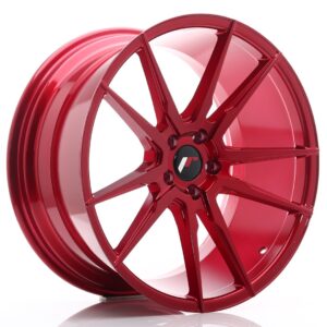 Колесный диск JR Wheels JR21 20x10 ET40 5x112 Platinum Red JR2120105L4066RP2