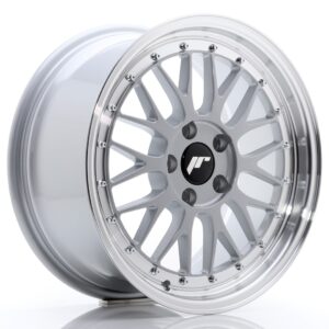 Колесный диск JR Wheels JR23 17x8 ET35 5x100 Hyper Silver w/ Machined Lip JR2317805K3557HS1