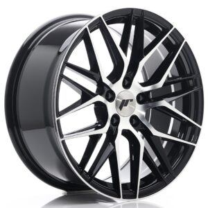 Колесный диск JR Wheels JR28 18x8,5 ET40 5x114,3 Gloss Black Machined Face JR2818855H4067GBM