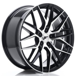 Колесный диск JR Wheels JR28 19x8,5 ET35 5x120 Gloss Black Machined Face JR2819855I3572GBM