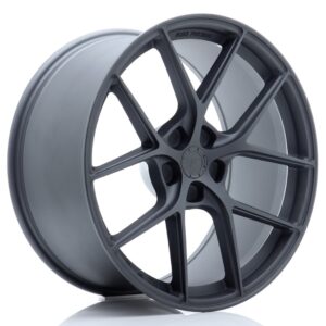 Колесный диск JR Wheels SL01 20x10 ET15-48 5H BLANK Matt Gun Metal SL012010F25X1572MGM
