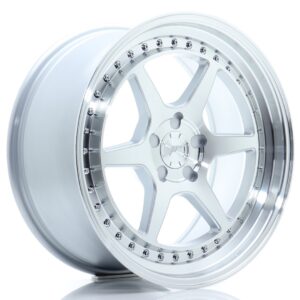 Колесный диск JR Wheels JR43 18x8,5 ET15-35 5H BLANK Silver Machined Face JR431885F15X1572SM