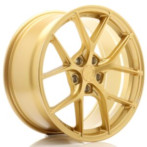 Колесный диск JR Wheels SL01 18x8,5 ET35 5x114,3 Gold SL011885F15H3567GD