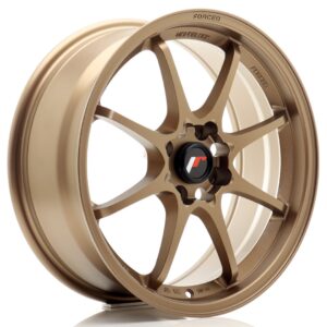 Колесный диск JR Wheels JR5 17x7 ET38 4x100 Dark Anodized Bronze JR517704H3867DABZ