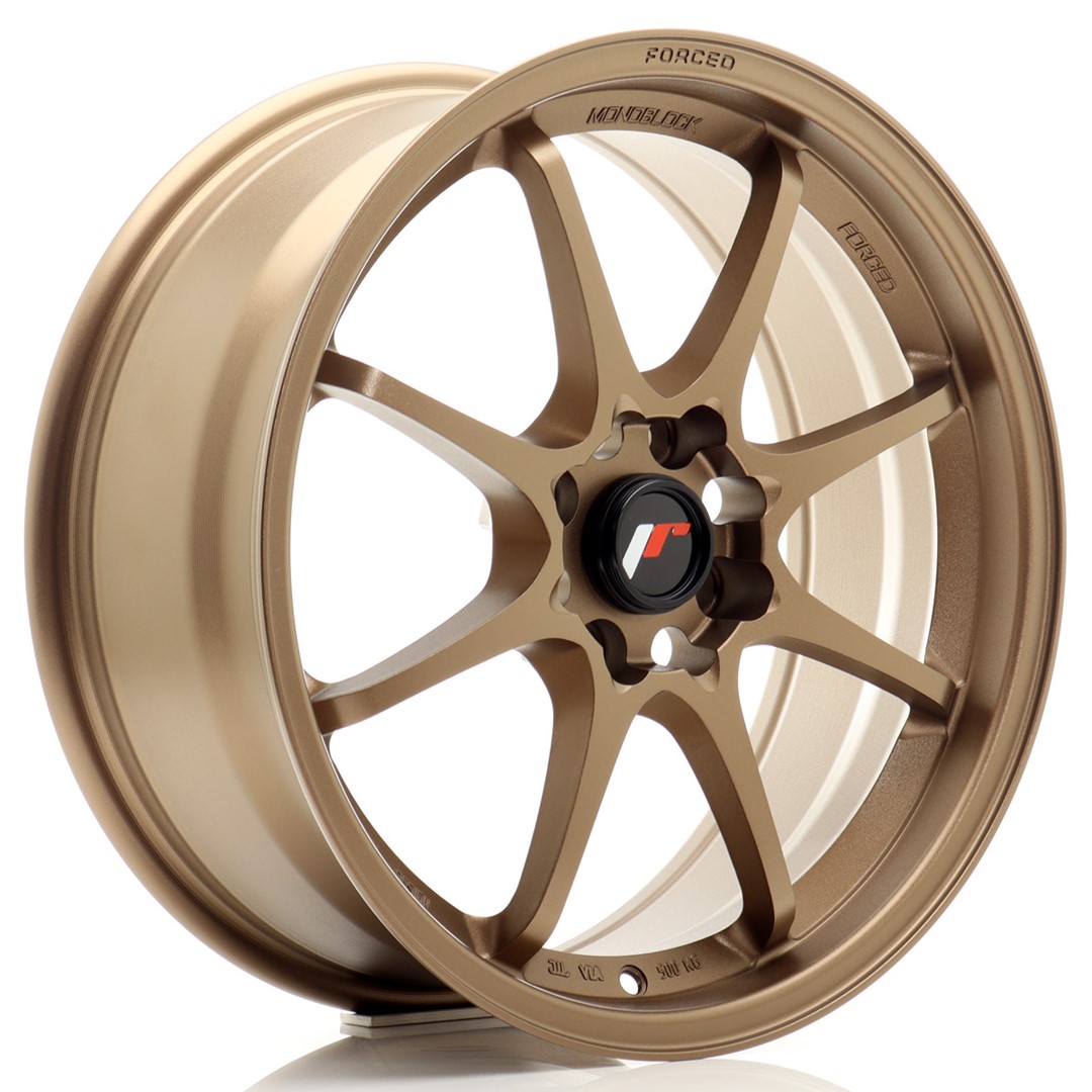 Колесный диск JR Wheels JR5 17x7 ET38 4x114,3 Dark Anodized Bronze JR517704M3867DABZ