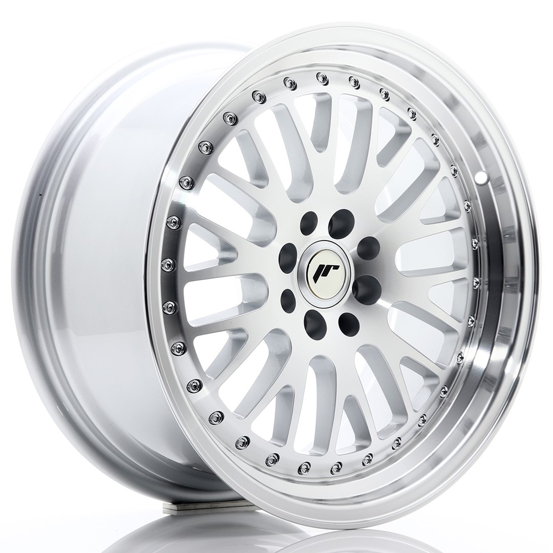 Колесный диск JR Wheels JR10 17x8 ET35 4x100/108 Silver Machined Face JR10178143574S