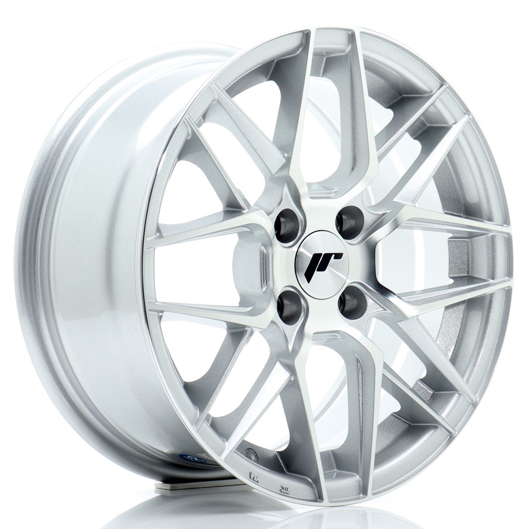 Колесный диск JR Wheels JR28 15x7 ET25 4x100 Silver Machined Face JR2815704H2567SM