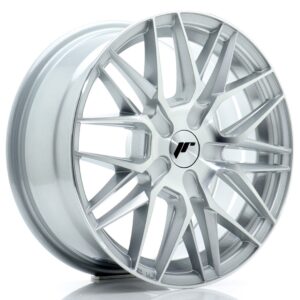 Колесный диск JR Wheels JR28 16x7 ET20-40 BLANK Silver Machined Face JR281670XX2072SM
