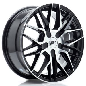 Колесный диск JR Wheels JR28 16x7 ET20-40 BLANK Gloss Black Machined Face JR281670XX2072GBM