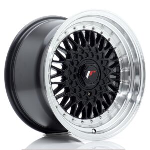 Колесный диск JR Wheels JR9 16x9 ET20 BLANK Gloss Black w/ Machined Lip JR91690XX2074GB