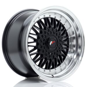 Колесный диск JR Wheels JR9 17x10 ET20 5x112/120 Gloss Black w/ Machined Lip JR9171092074GB
