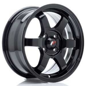 Колесный диск JR Wheels JR3 15x7 ET25 4x100 Gloss Black JR315704H2567GB