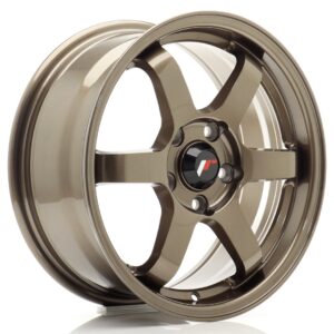 Колесный диск JR Wheels JR3 16x7 ET40 5x100 Bronze JR316705K4067BZ1